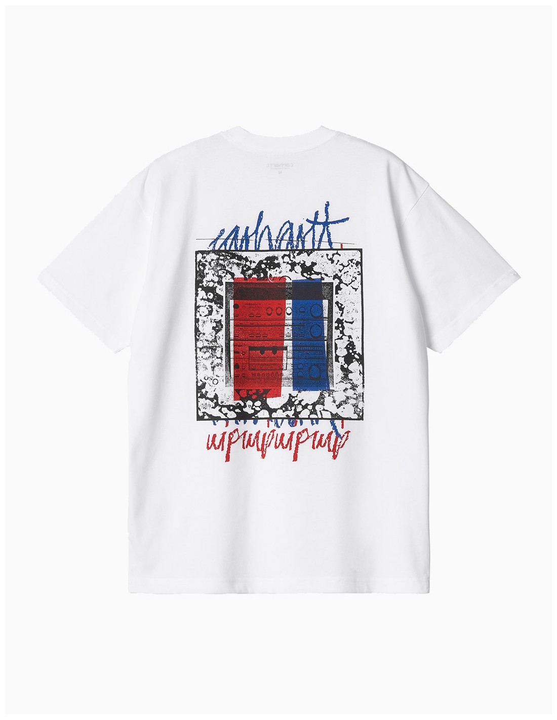 CAMISETA CARHARTT WIP STEREO WHITE