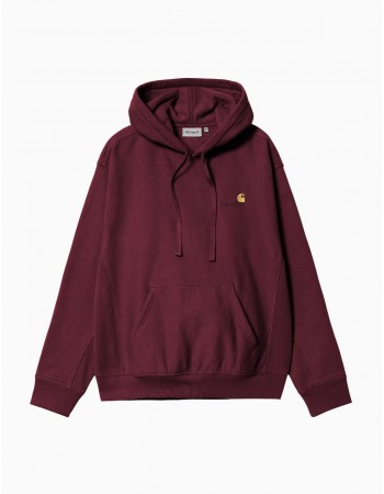 SUDADERA CARHARTT WIP HOODED AMERICAN SCRIPT SWEATSHIRT