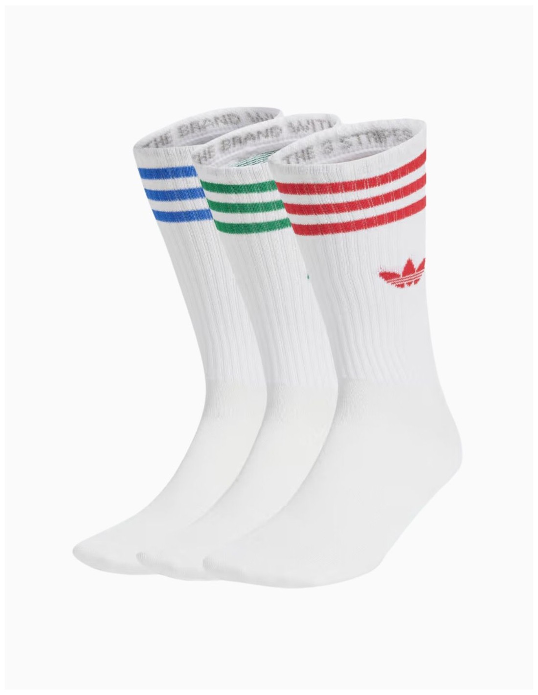 CALCETINES ADIDAS CLÁSICOS SOLID (PACK 3 UNIDADES)