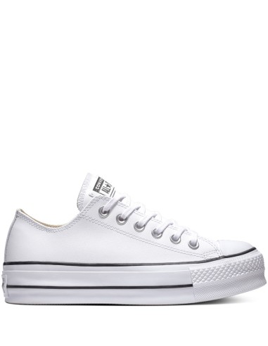 Zapatilla Converse Chuck Taylor All Star Clean Leather Low Top WHITE BLANCAS